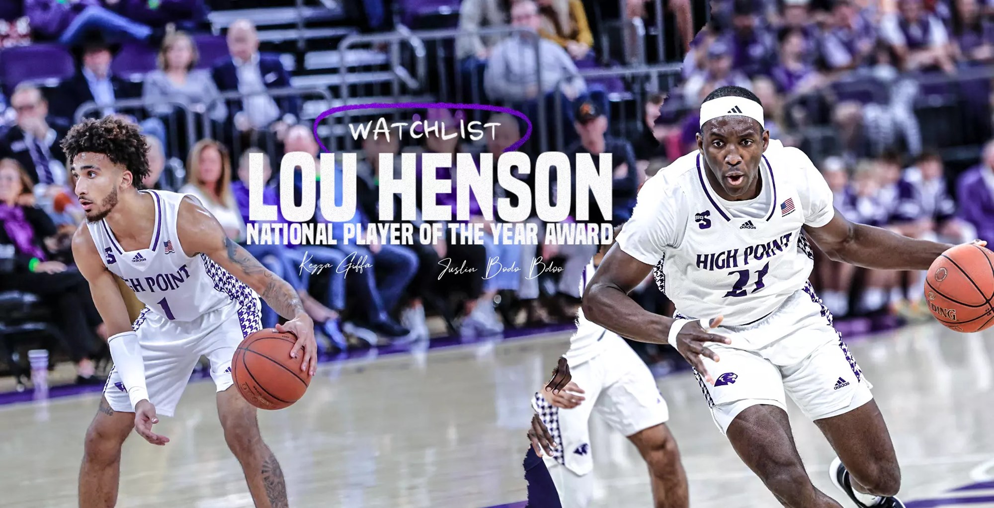 Kezza Giffa and Juslin Bodo Bodo Named to Lou Henson Early Season Watch List