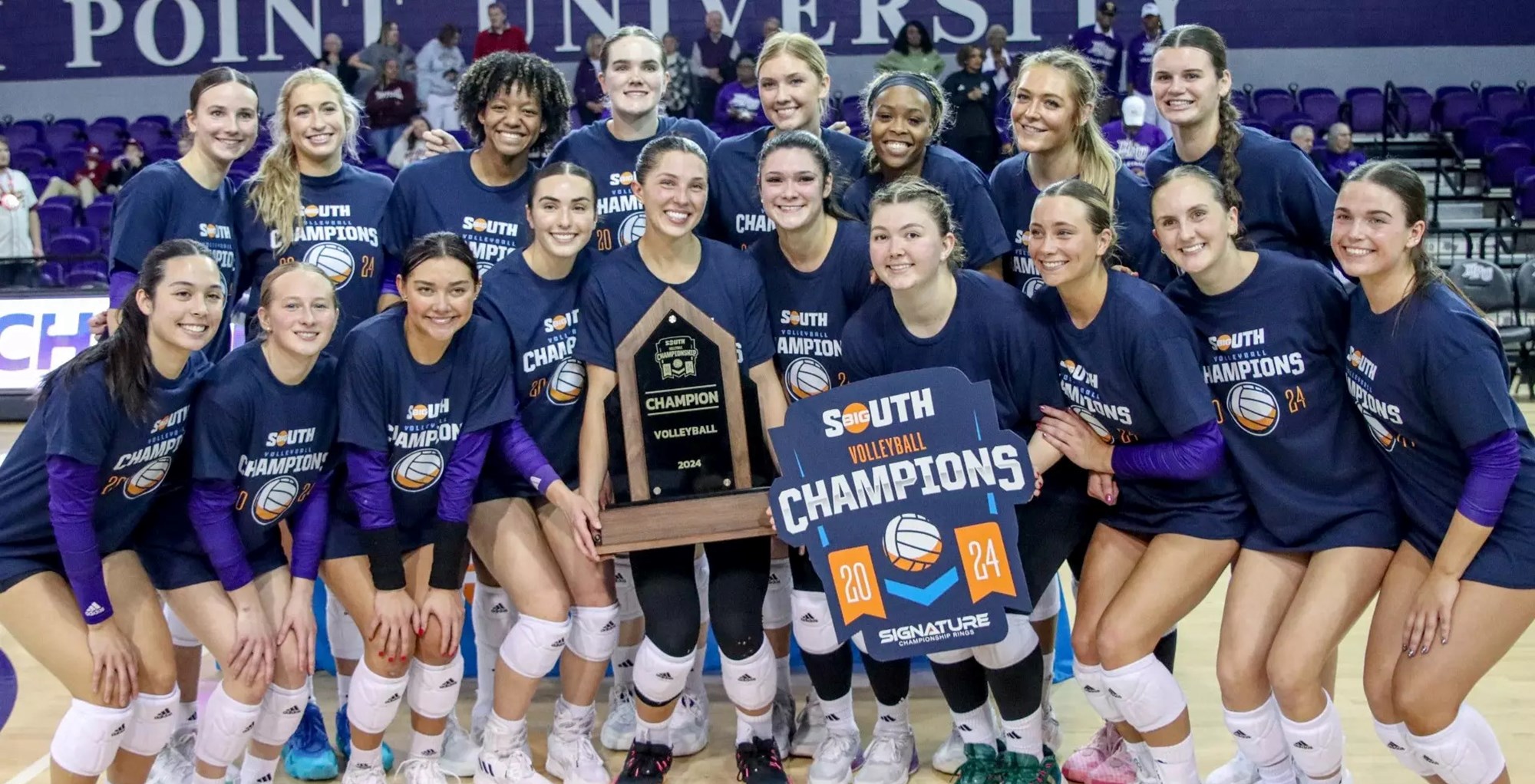 #1 High Point Wins 2024 Big South Volleyball Championship