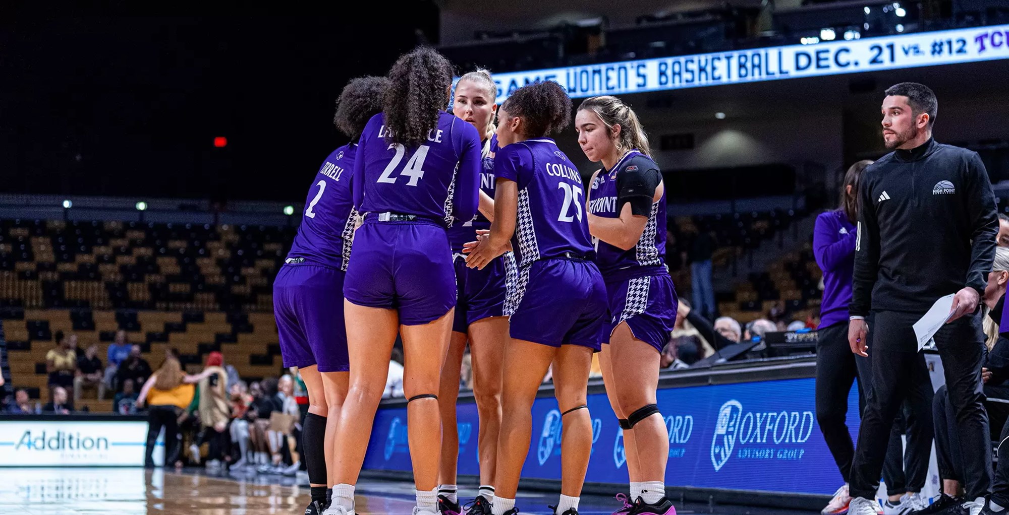 High Point Defeats Big 12 Member UCF Tuesday Night, 64-60
