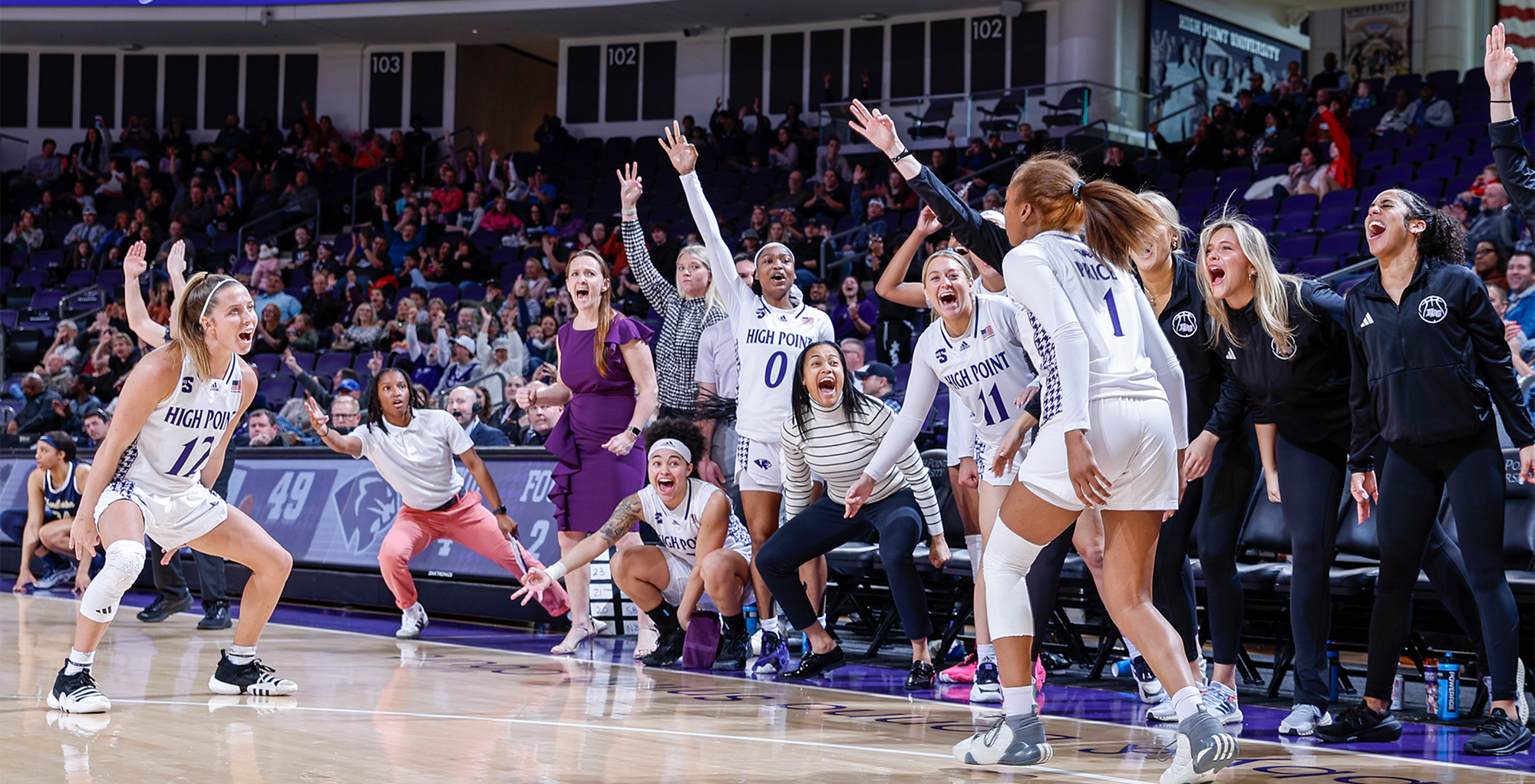 High point deals women's basketball