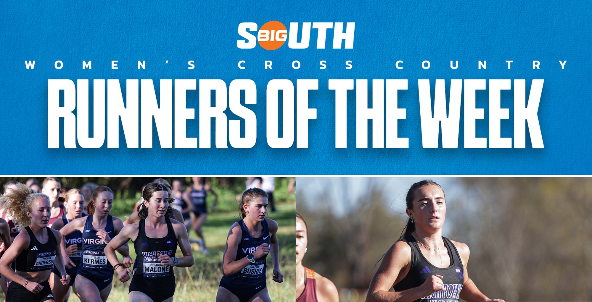 Big South Announces Women's Cross Country Runners of the Week - Oct. 22