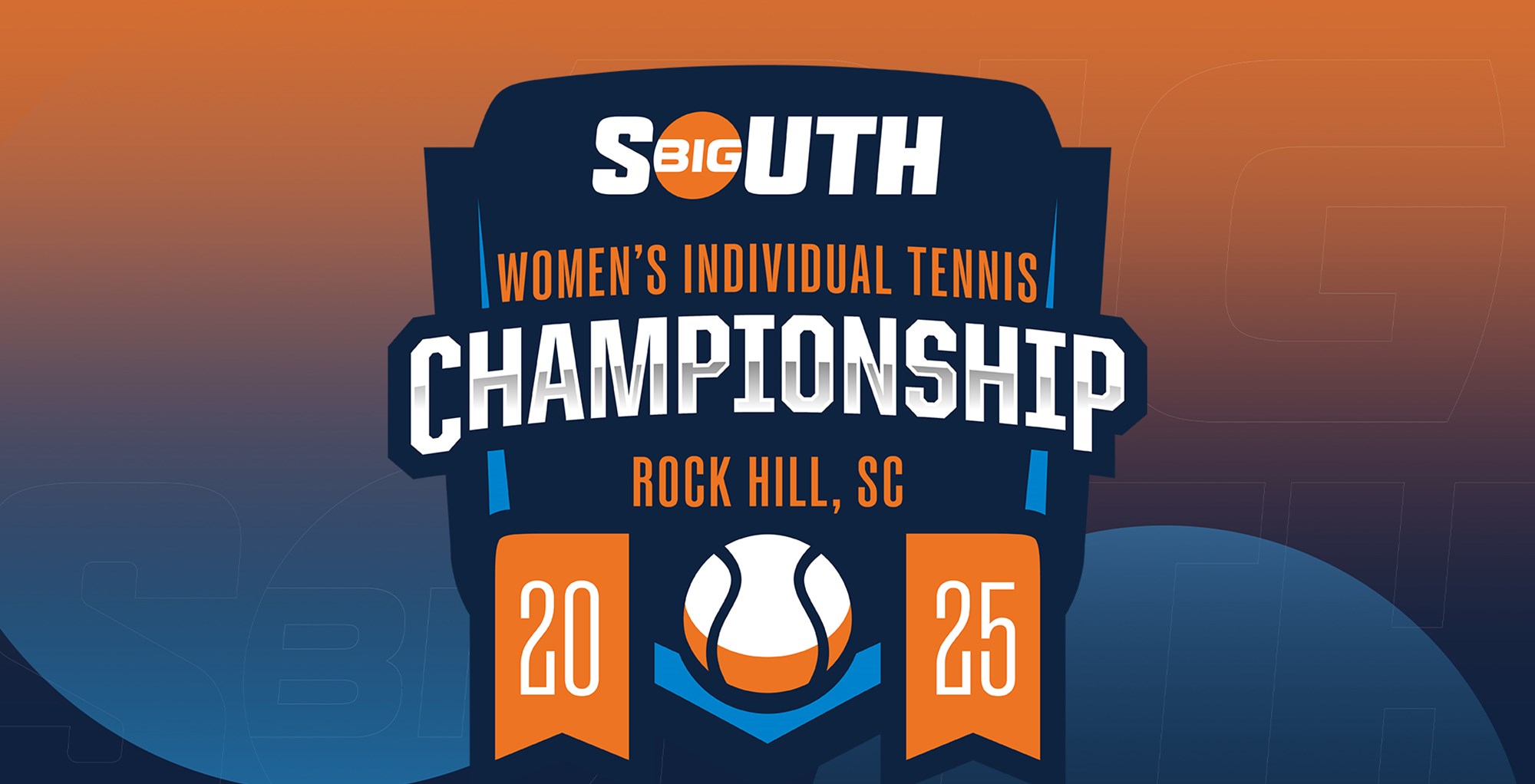 Big South Announces Seeds & Draws for 2025 Women's Tennis Individual Championships