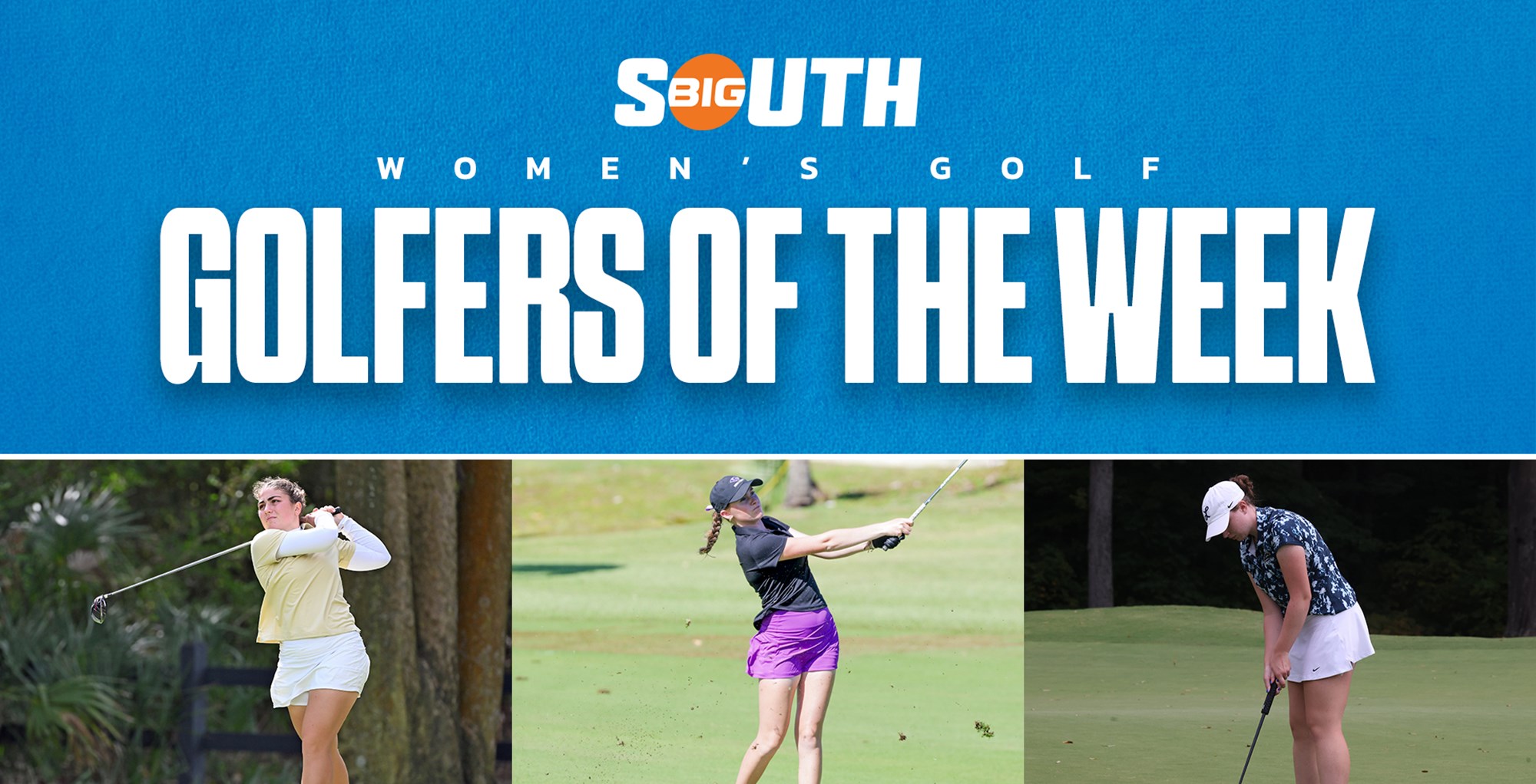 Big South Announces Women's Golfers of the Week - Oct. 29