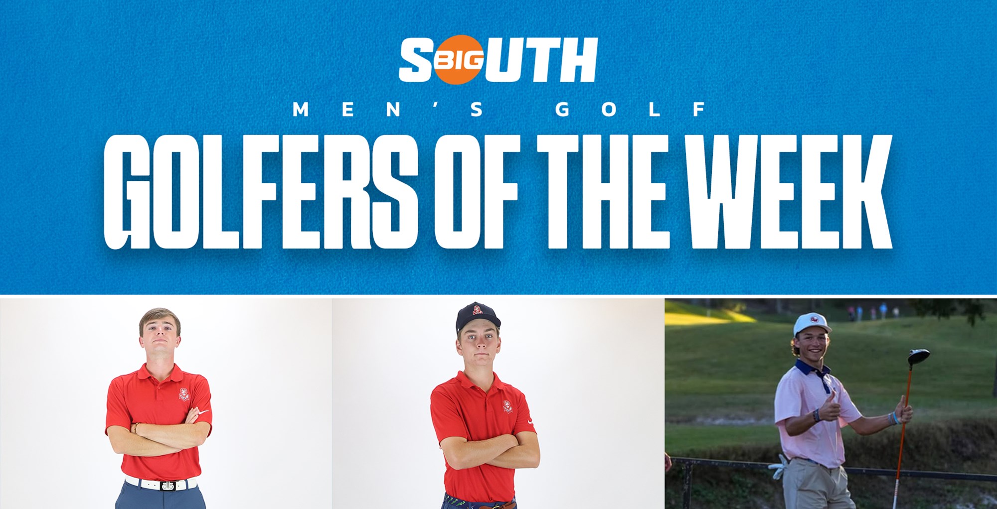 Big South Announces Men's Golfers of the Week - Oct. 3