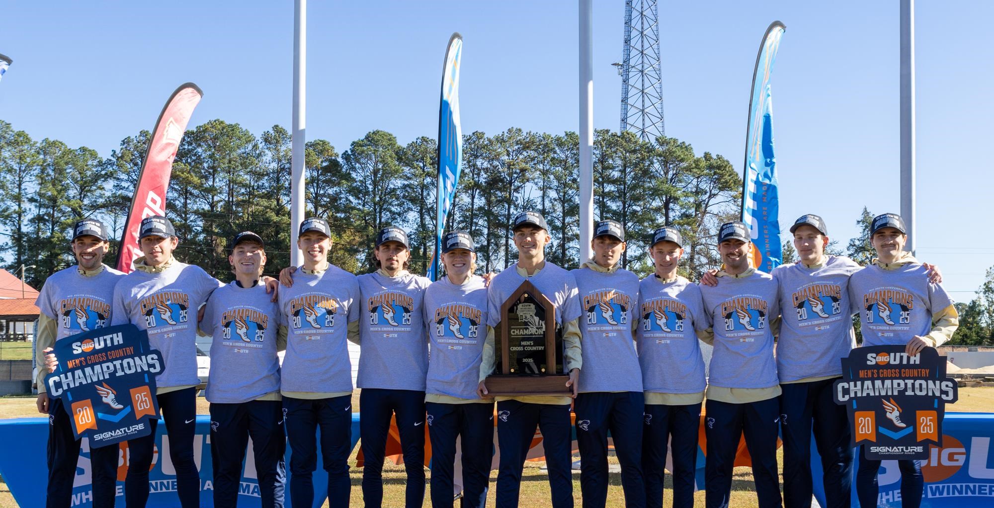 Charleston Southern Wins 2025 Big South Men's Cross Country Championship