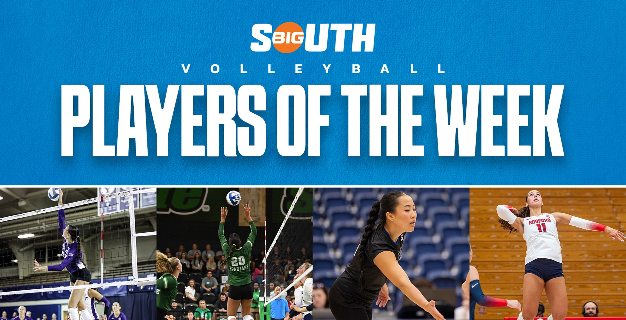 Big South Announces Volleyball Players of the Week - Oct. 6