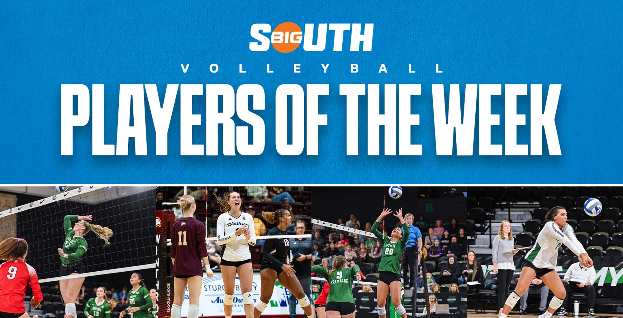 Big South Announces Volleyball Players of the Week - Nov. 10