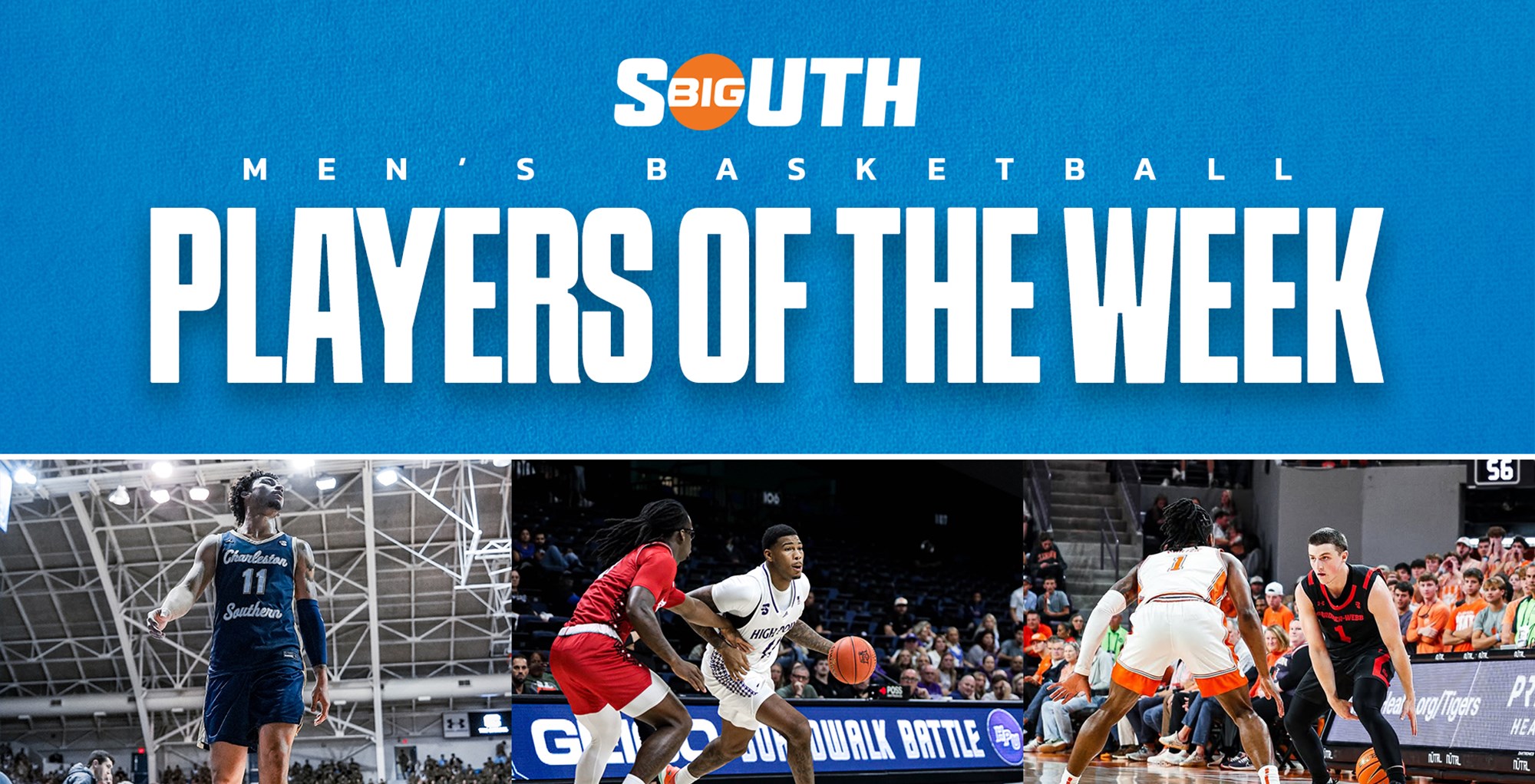 Big South Announces Men's Basketball Players of the Week - Nov. 24
