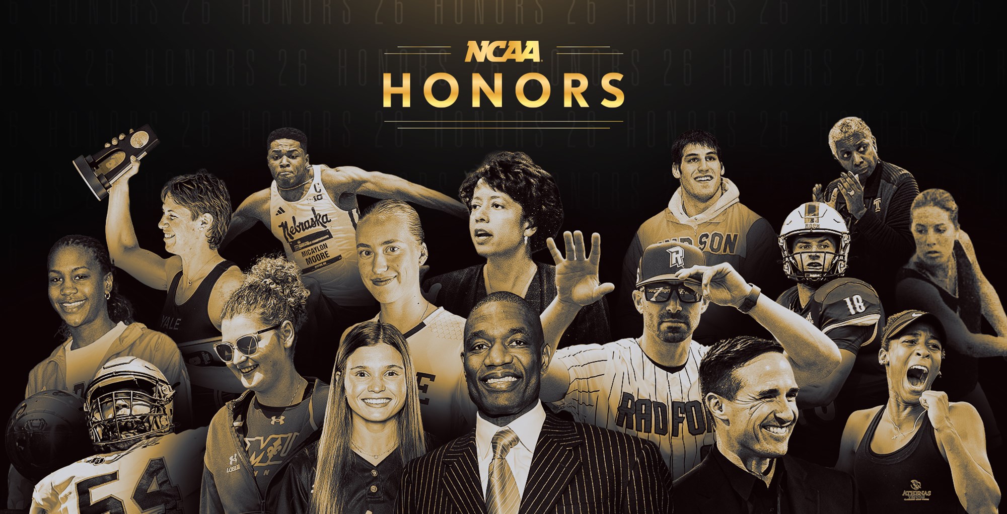 Charlene Curtis and Alex Guerra Selected for Prestigious NCAA Honors