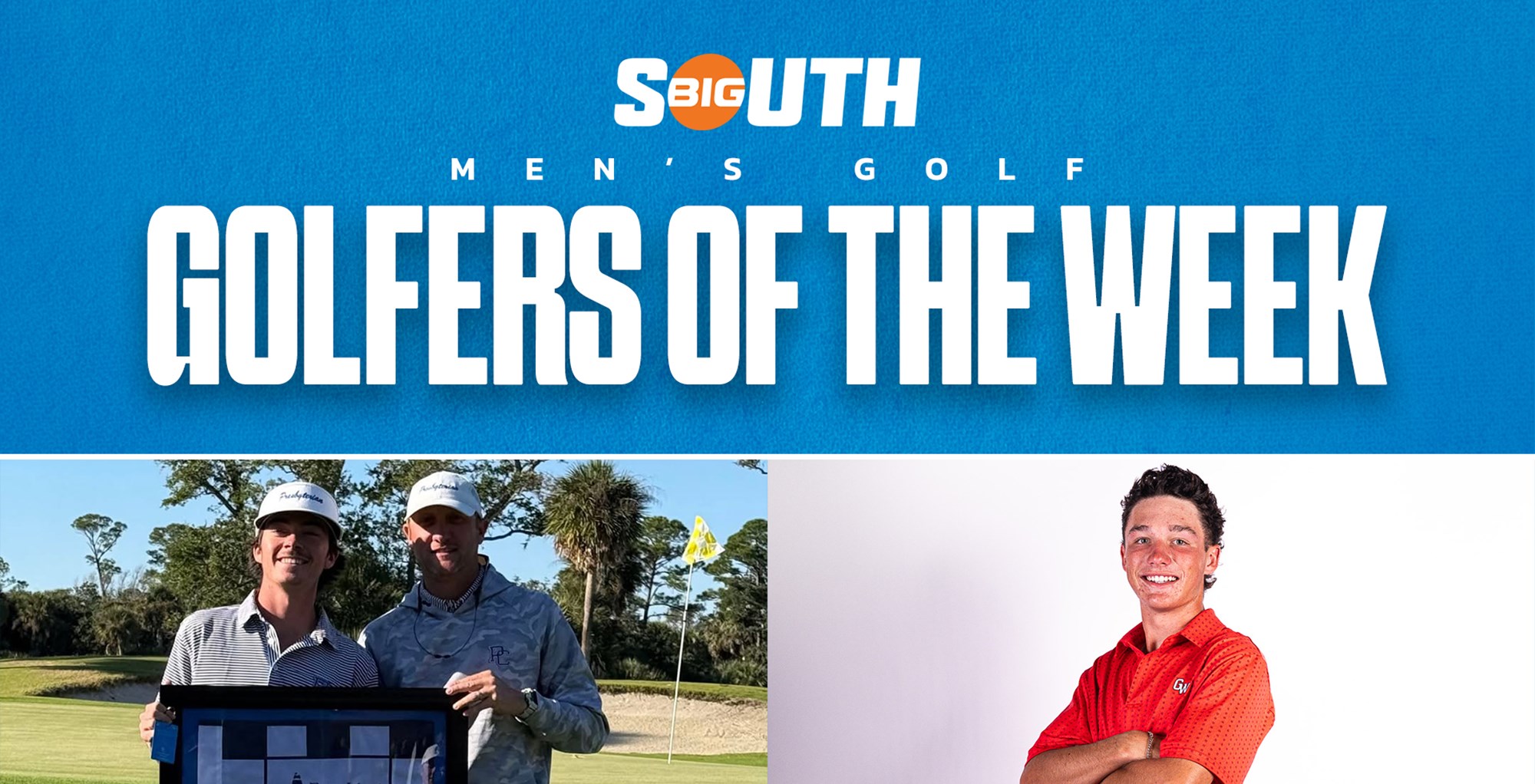 Big South Announces Men's Golfers of the Week - Nov. 5