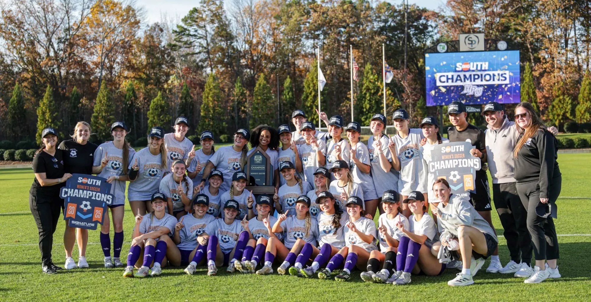 #4 High Point Wins 2025 Big South Women's Soccer Championship