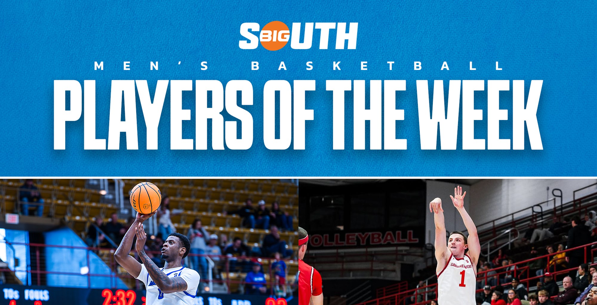 Big South Announces Men's Basketball Players of the Week - Dec. 1