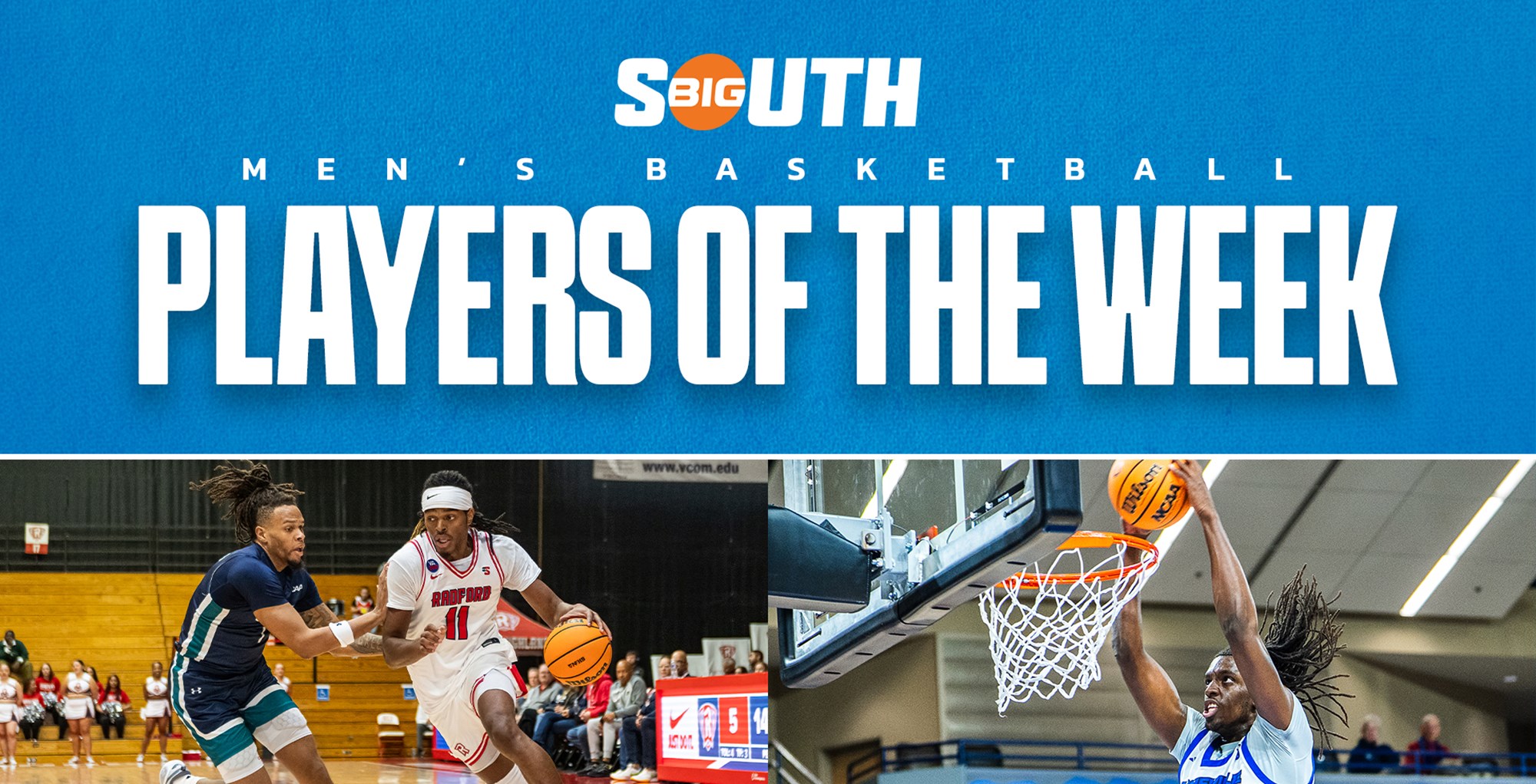 Big South Announces Men's Basketball Players of the Week - Dec. 15