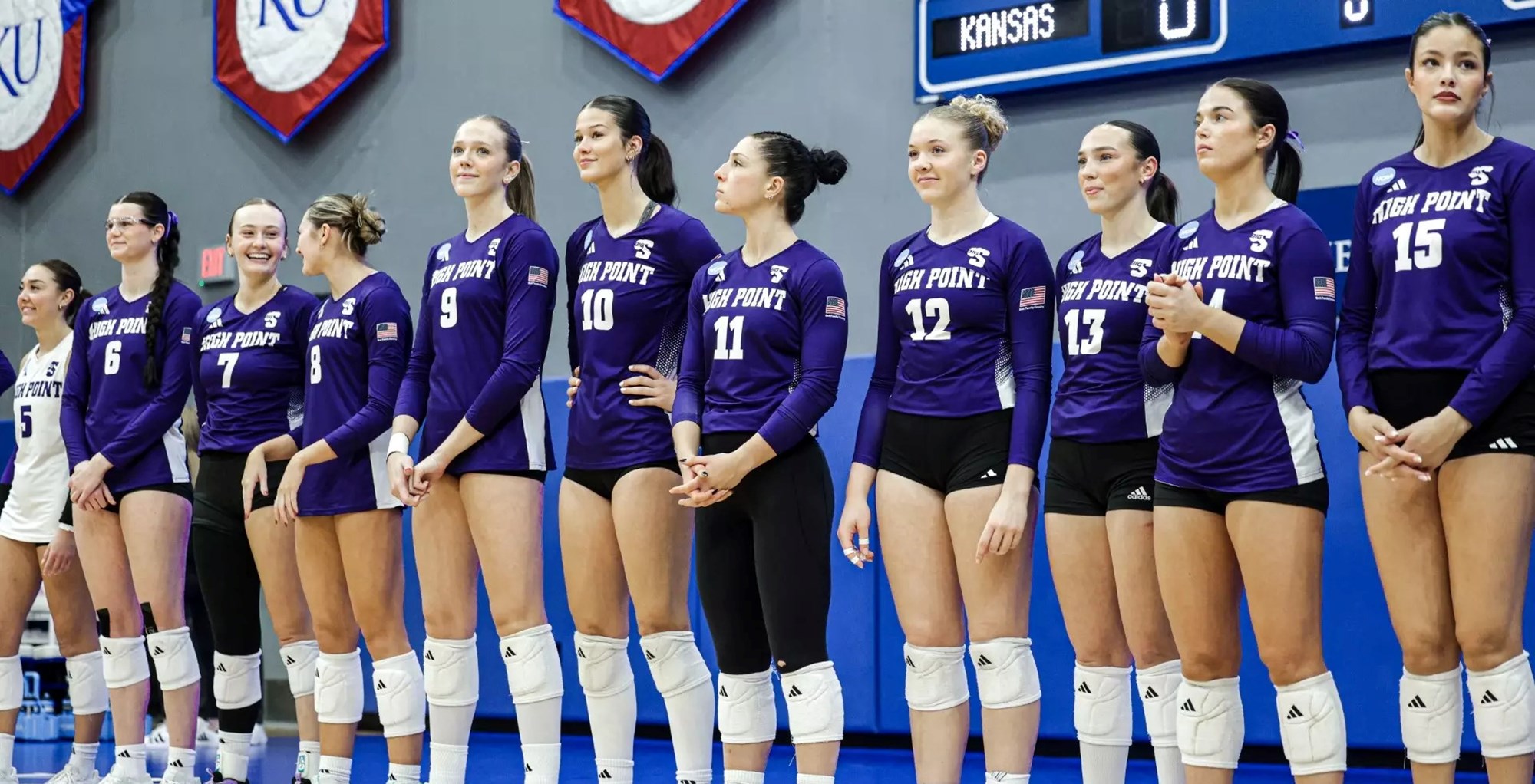 High Point Falls to Kansas in First Round of NCAA Tournament