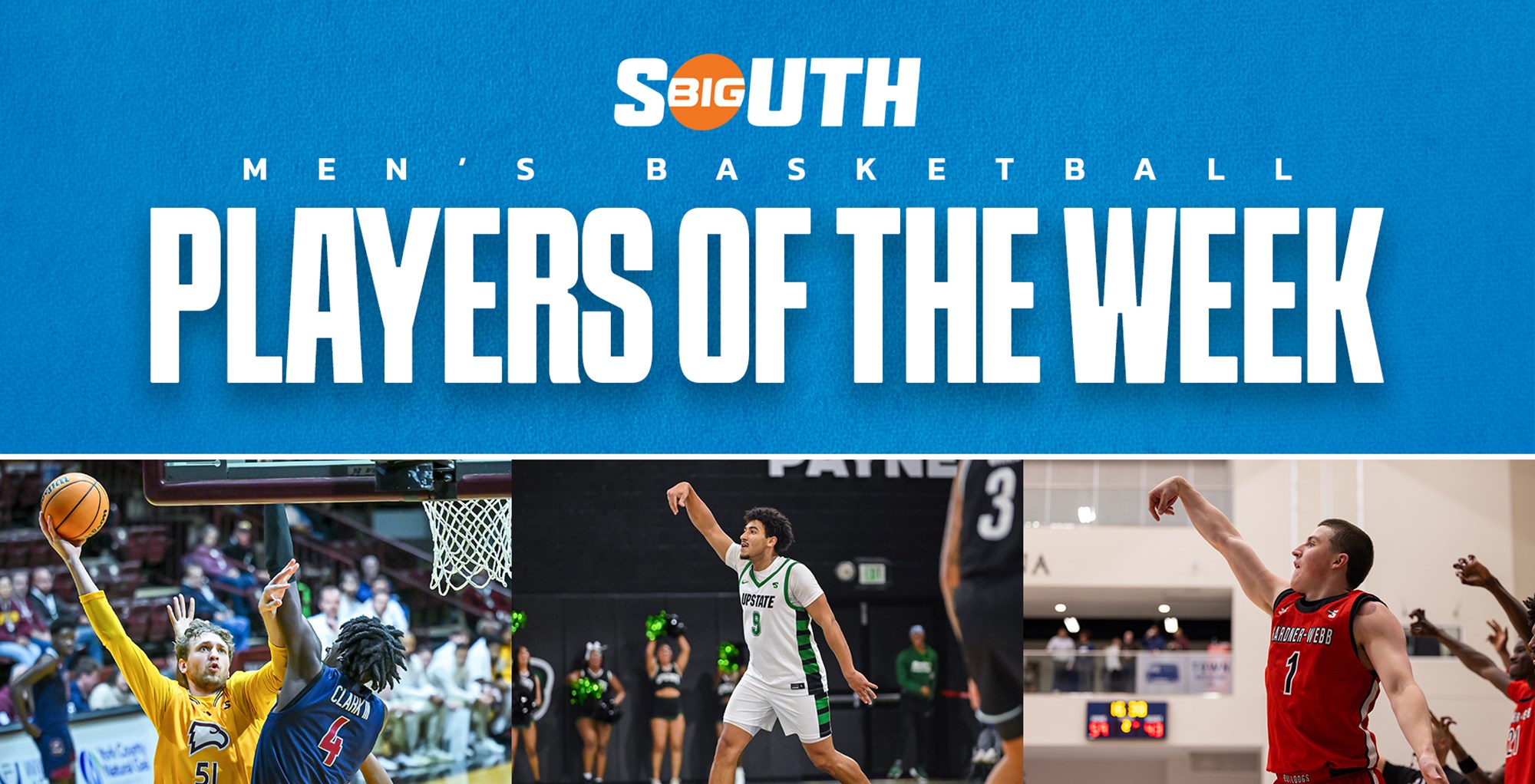 Big South Announces Men's Basketball Players of the Week - Dec. 8