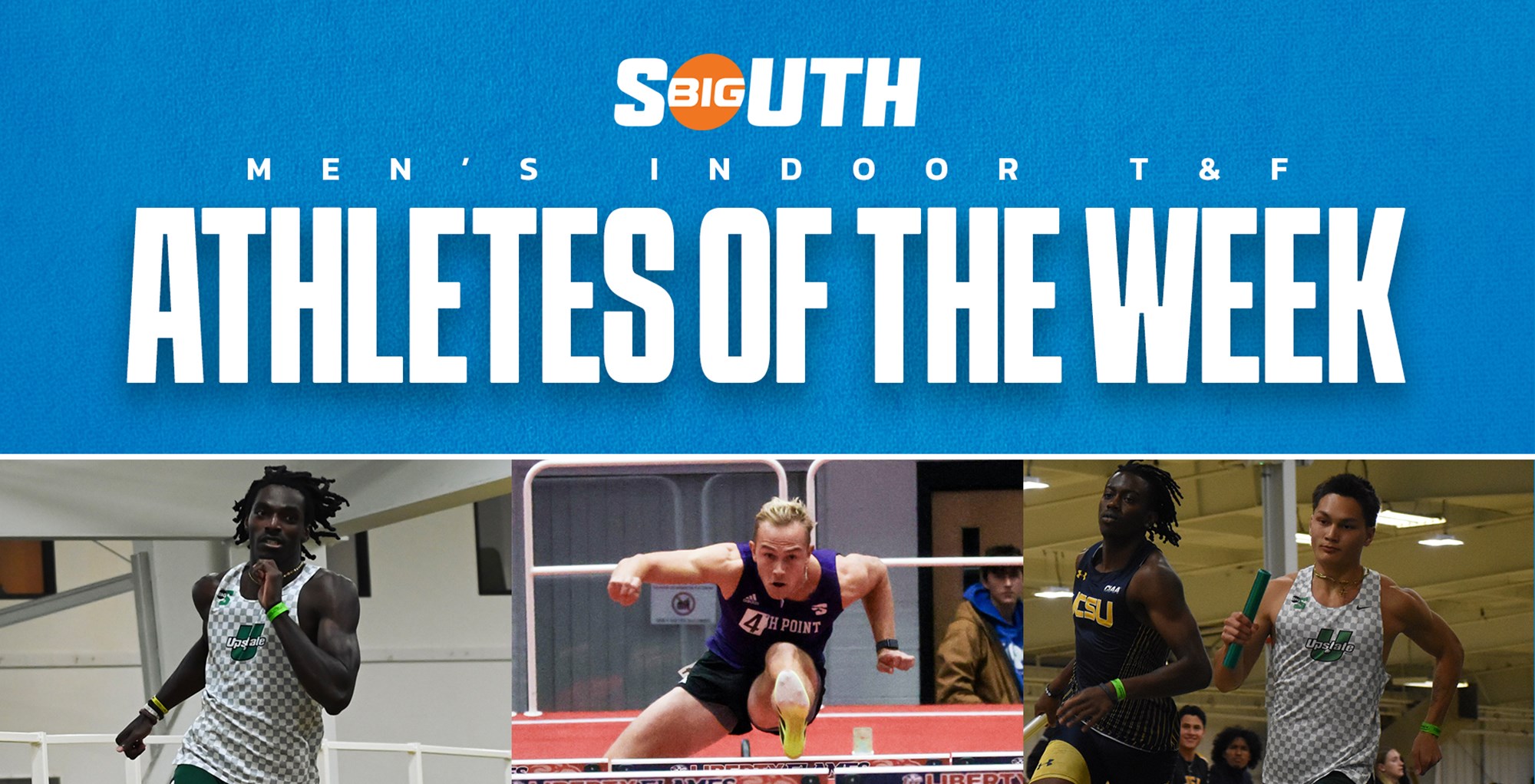 Big South Announces Men's Indoor Track & Field Athletes of the Week - Dec. 10