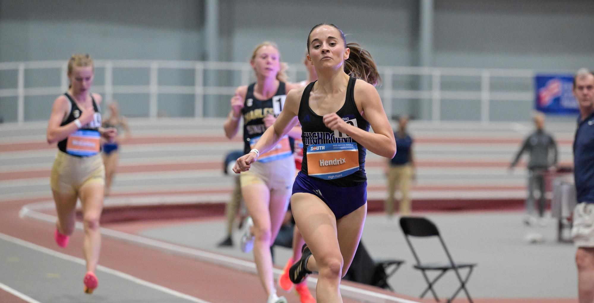 High Point Leads 2025 Women's Indoor Track & Field Championships After Day 1