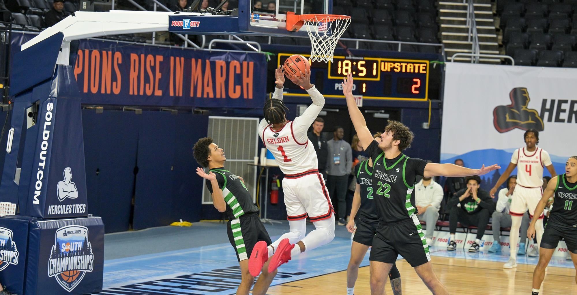 #8 Gardner-Webb Gets Past #9 USC Upstate, 83-63