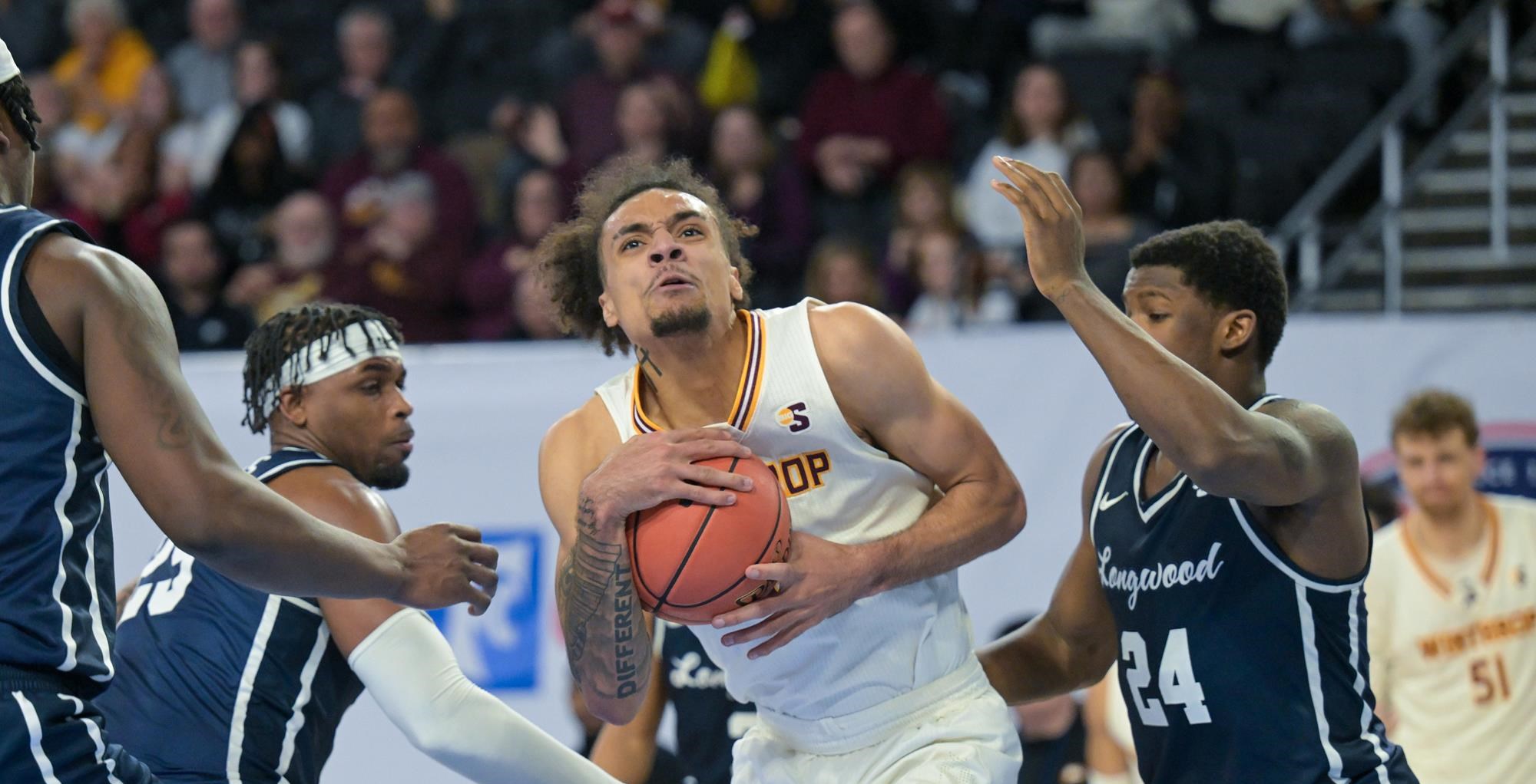 #3 Winthrop Advances to Semifinals Following 88-79 Win over #6 Longwood