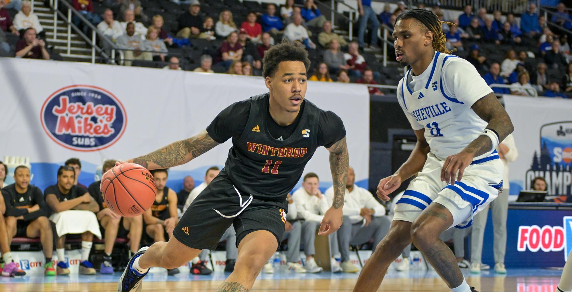 #3 Winthrop Downs #2 UNC Asheville, 86-67 for Berth in Title Game