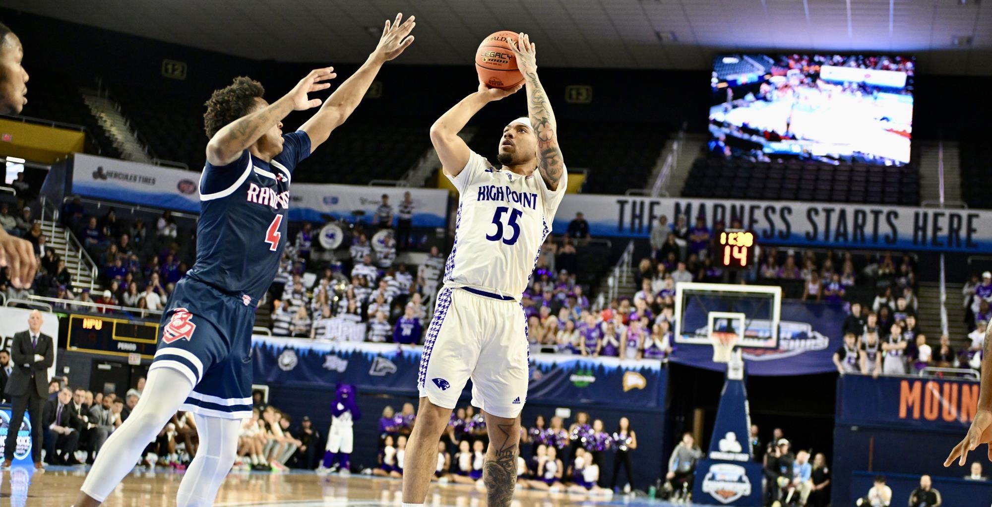 #1 High Point Advances to Championship Game with 76-73 Win over #4 Radford