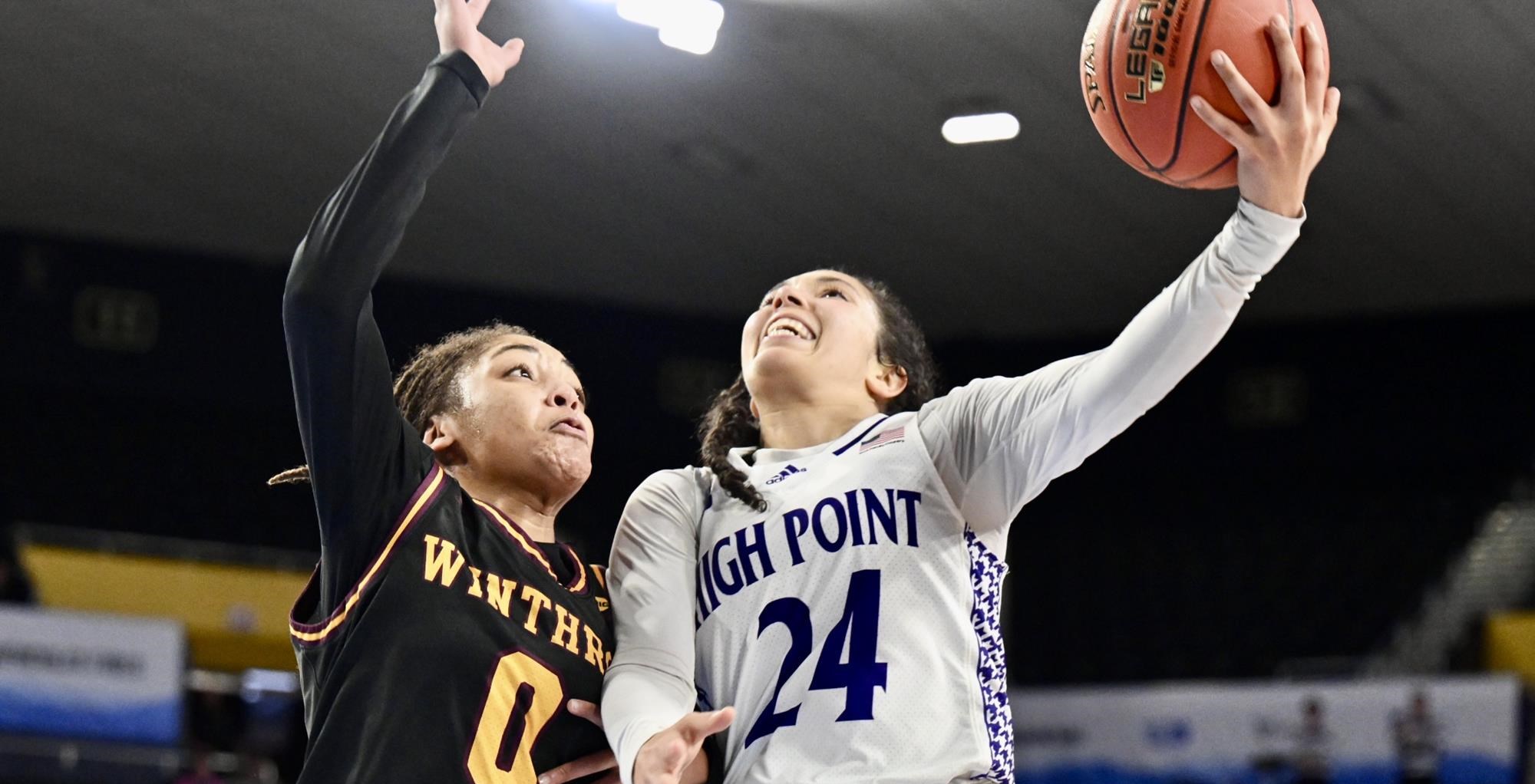#1 High Point Defeats #5 Winthrop, 64-49, to Reach Championship Game