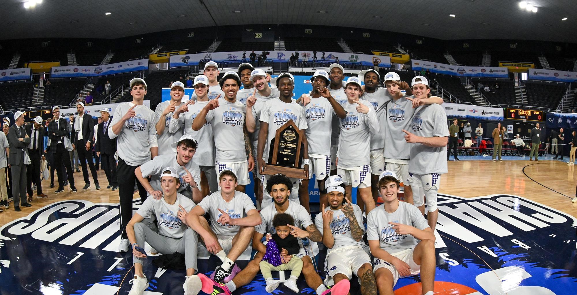 #1 High Point Wins 2025 Big South Men's Basketball Championship