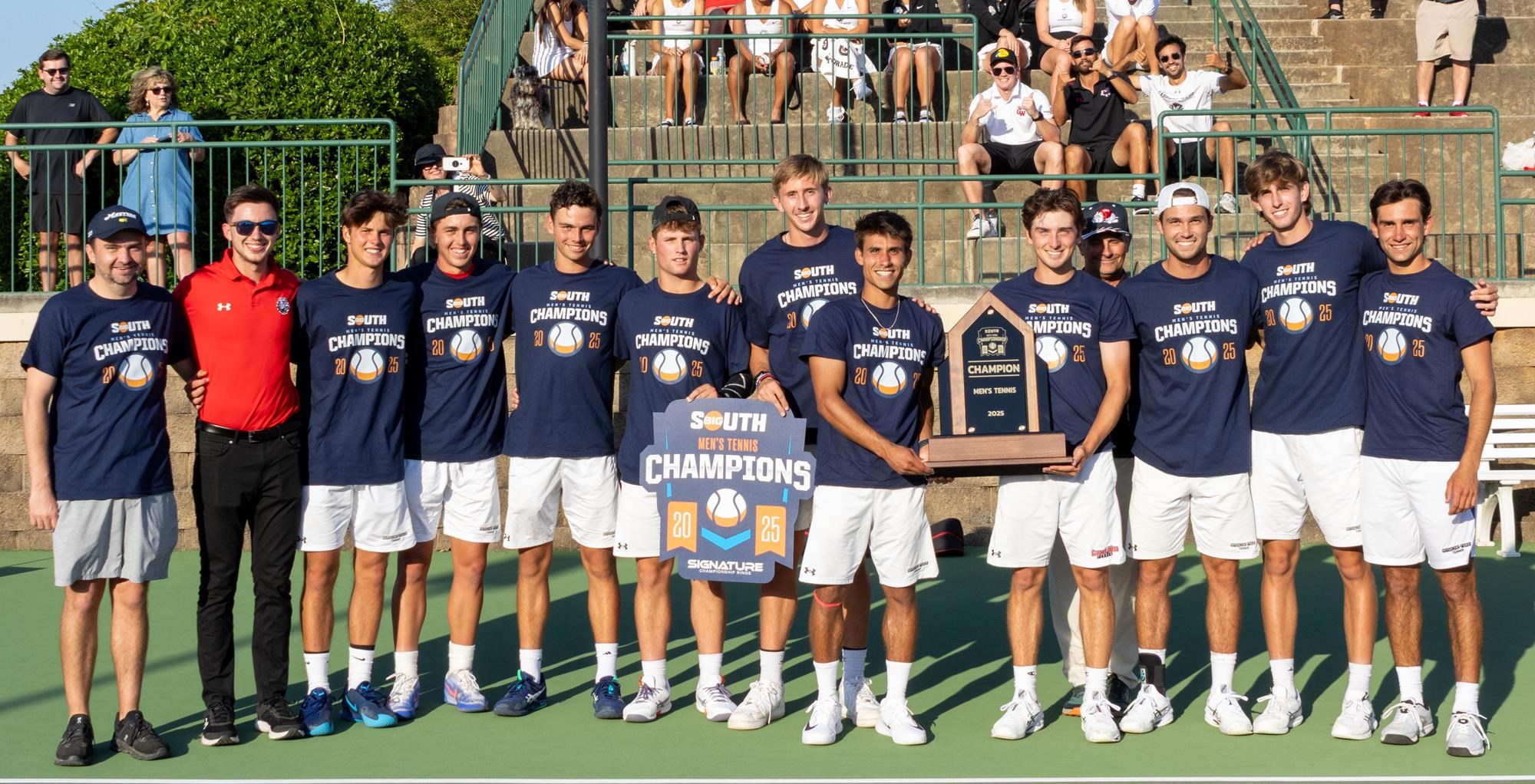#1 Gardner-Webb Wins 2025 Big South Men's Tennis Championship