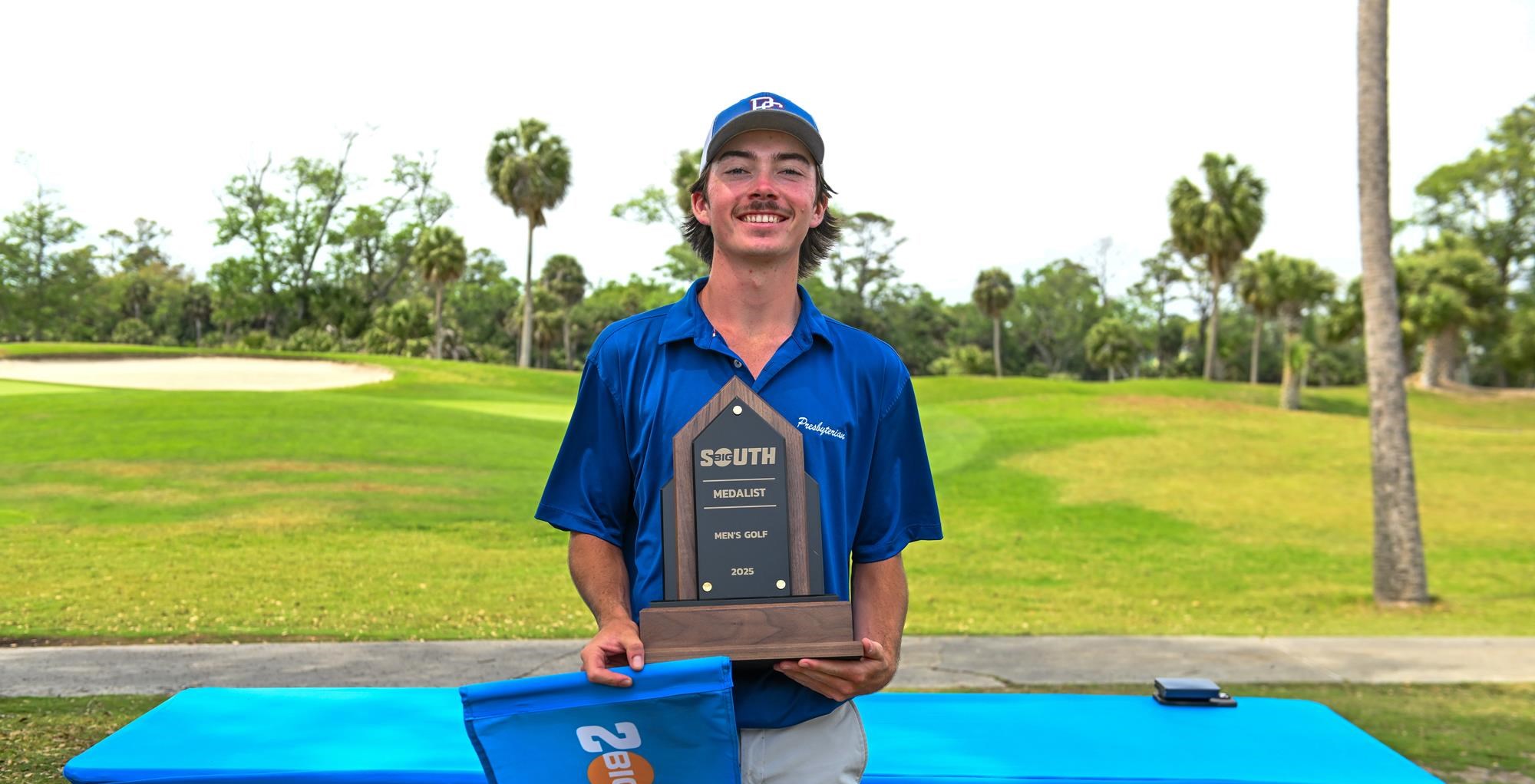 Presbyterian's Jeep Patrick Wins 2025 Men's Golf Championship Medalist Honors