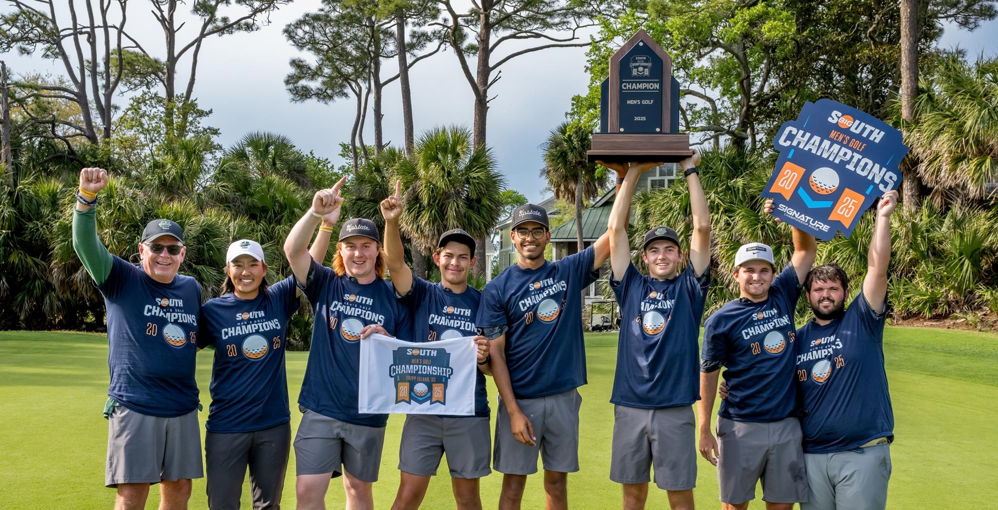 USC Upstate Wins 2025 Big South Men's Golf Championship