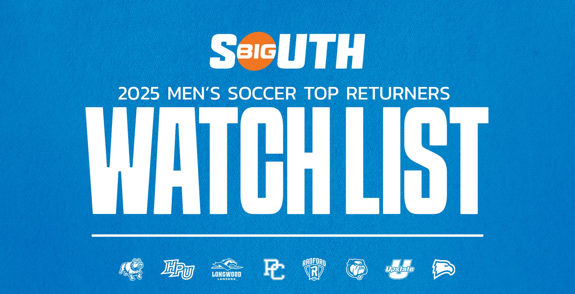 2025 Big South Men's Soccer Top Returners To Watch