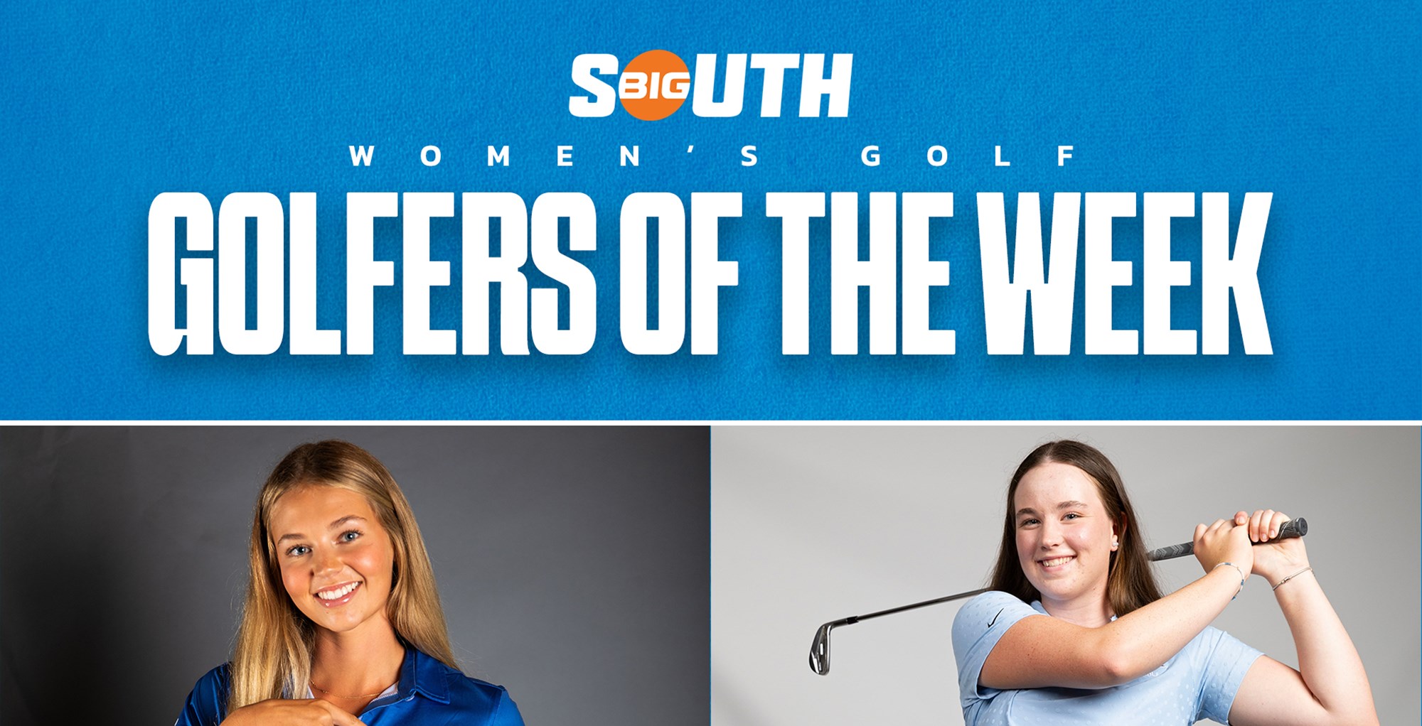Big South Announces Women's Golfers of the Week - Aug. 28