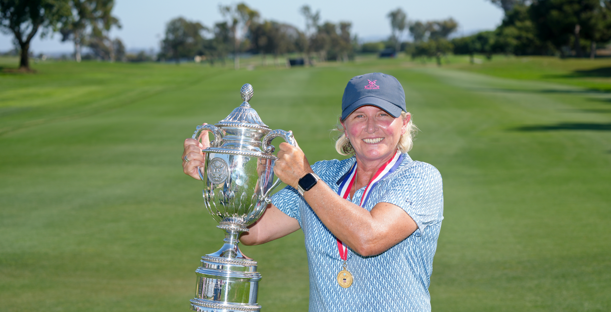 Big South Hall of Famer Becky Morgan Wins 2025 U.S. Senior Women's Open