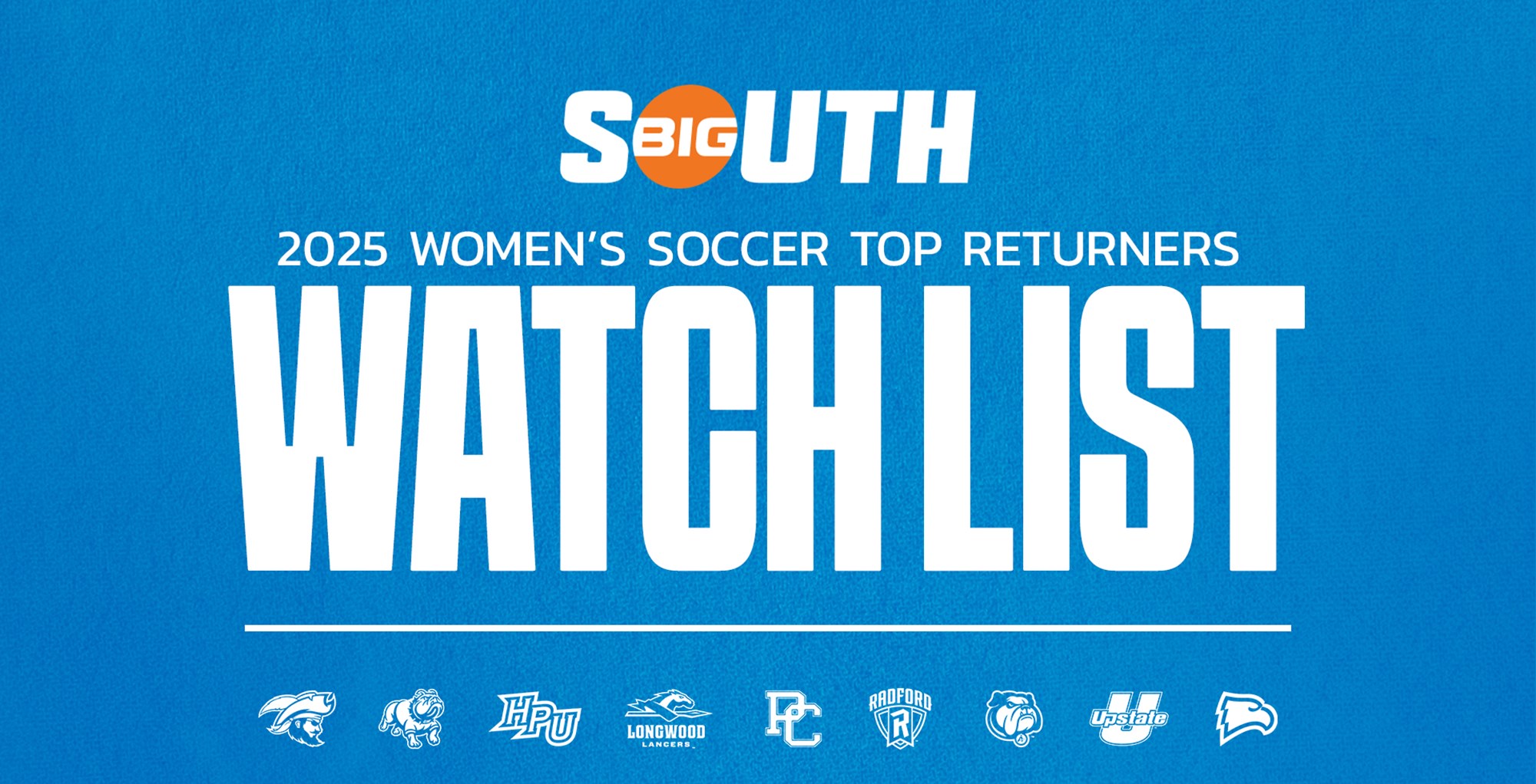 2025 Big South Women's Soccer Top Returners To Watch