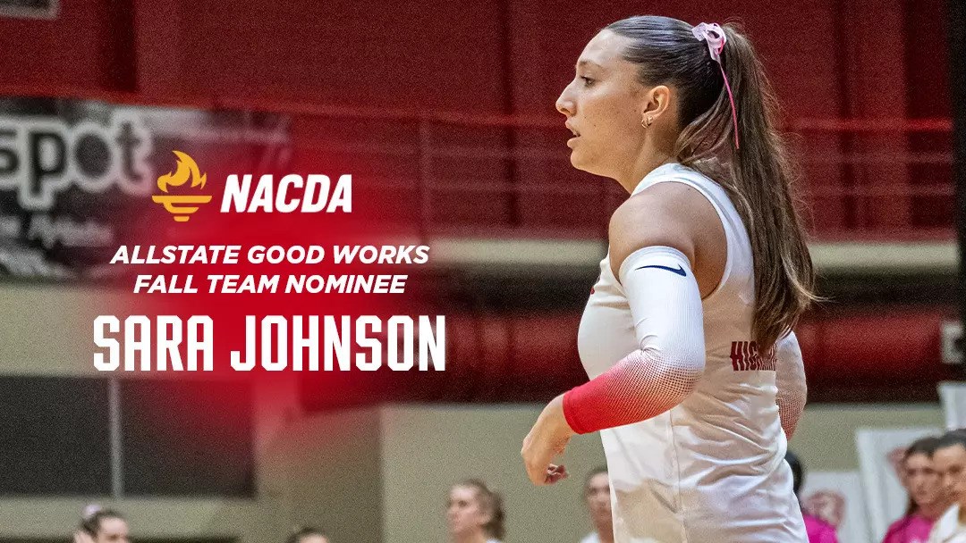 Radford's Sara Johnson Named Allstate NACDA Good Works Fall Team Nominee