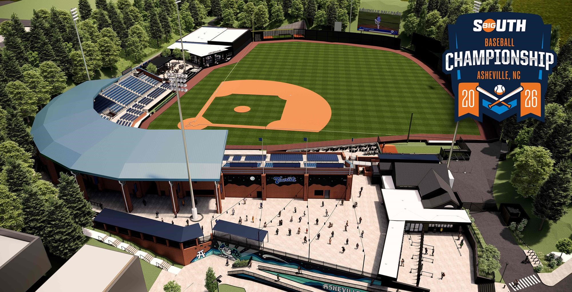 Asheville's Historic McCormick Field to Host Big South Baseball Championship