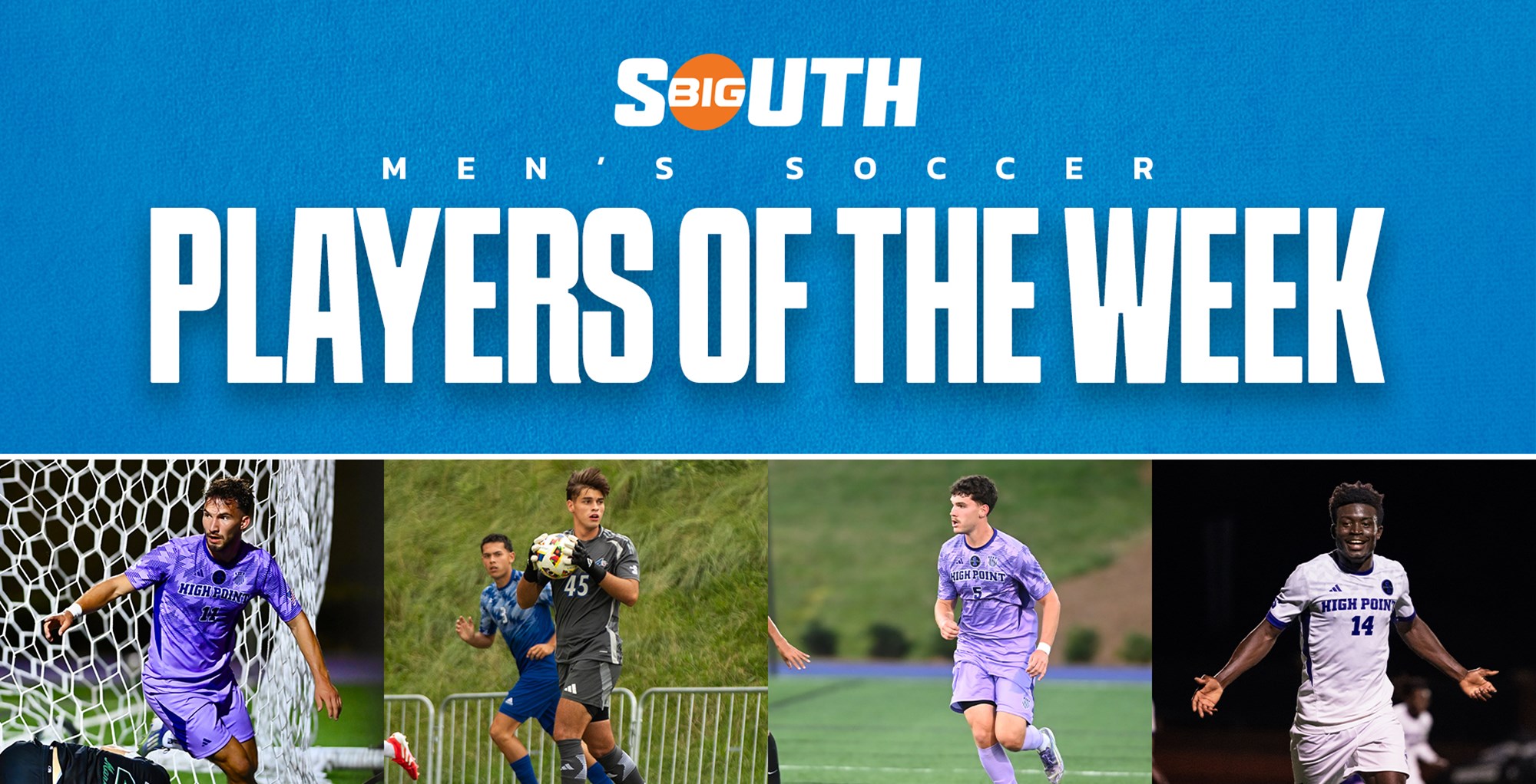 Big South Announces Men's Soccer Players of the Week - Sept. 15