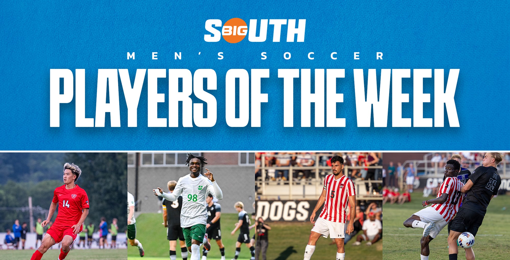 Big South Announces Men's Soccer Players of the Week - Sept. 22