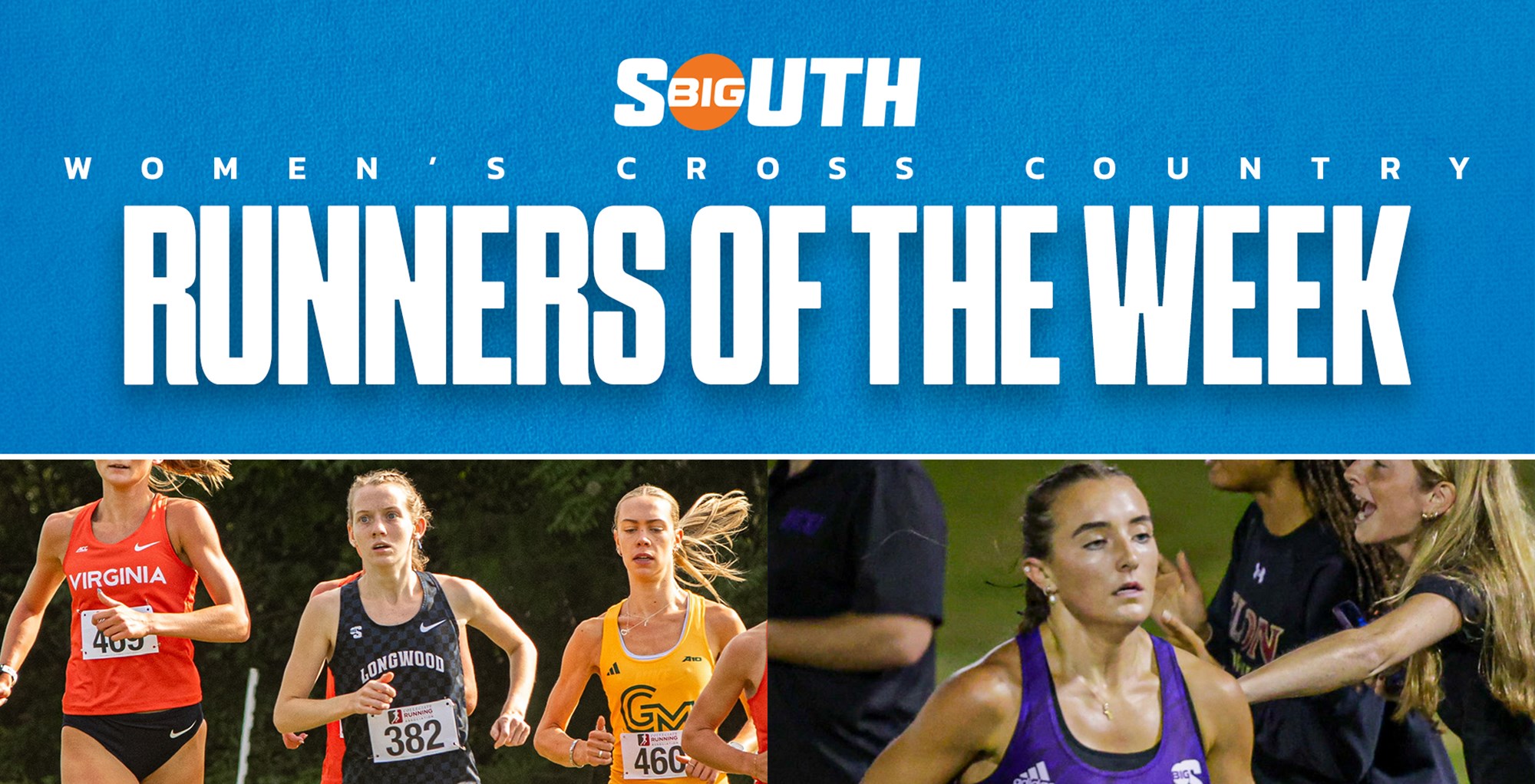 Big South Announces Women's Cross Country Runners of the Week - Sept. 3