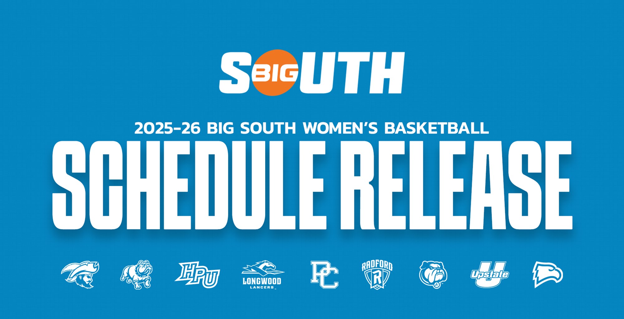 Big South Announces 2025-26 Women's Basketball Conference Schedule