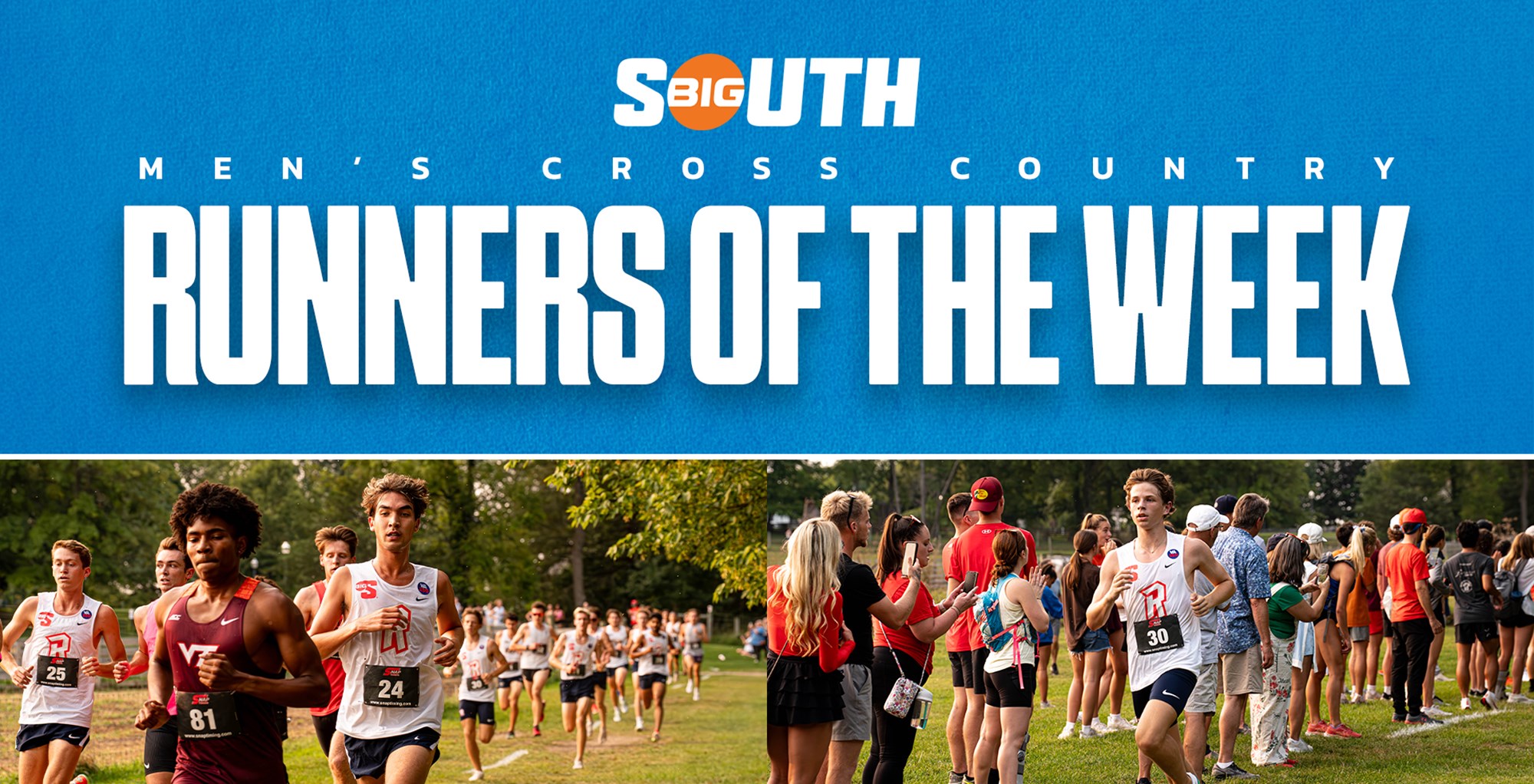 Big South Announces Men's Cross Country Runners of the Week - Sept. 10